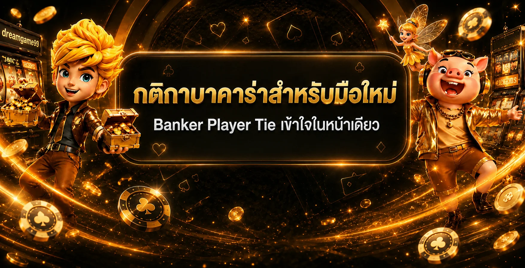 dreamgame99 กติกาบาคาร่าสำหรับมือใหม่ ฉบับเข้าใจง่าย